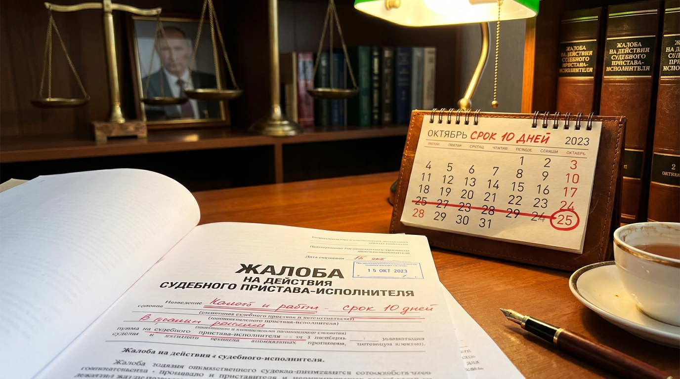 Иллюстрация: Жалоба на действия судебного пристава